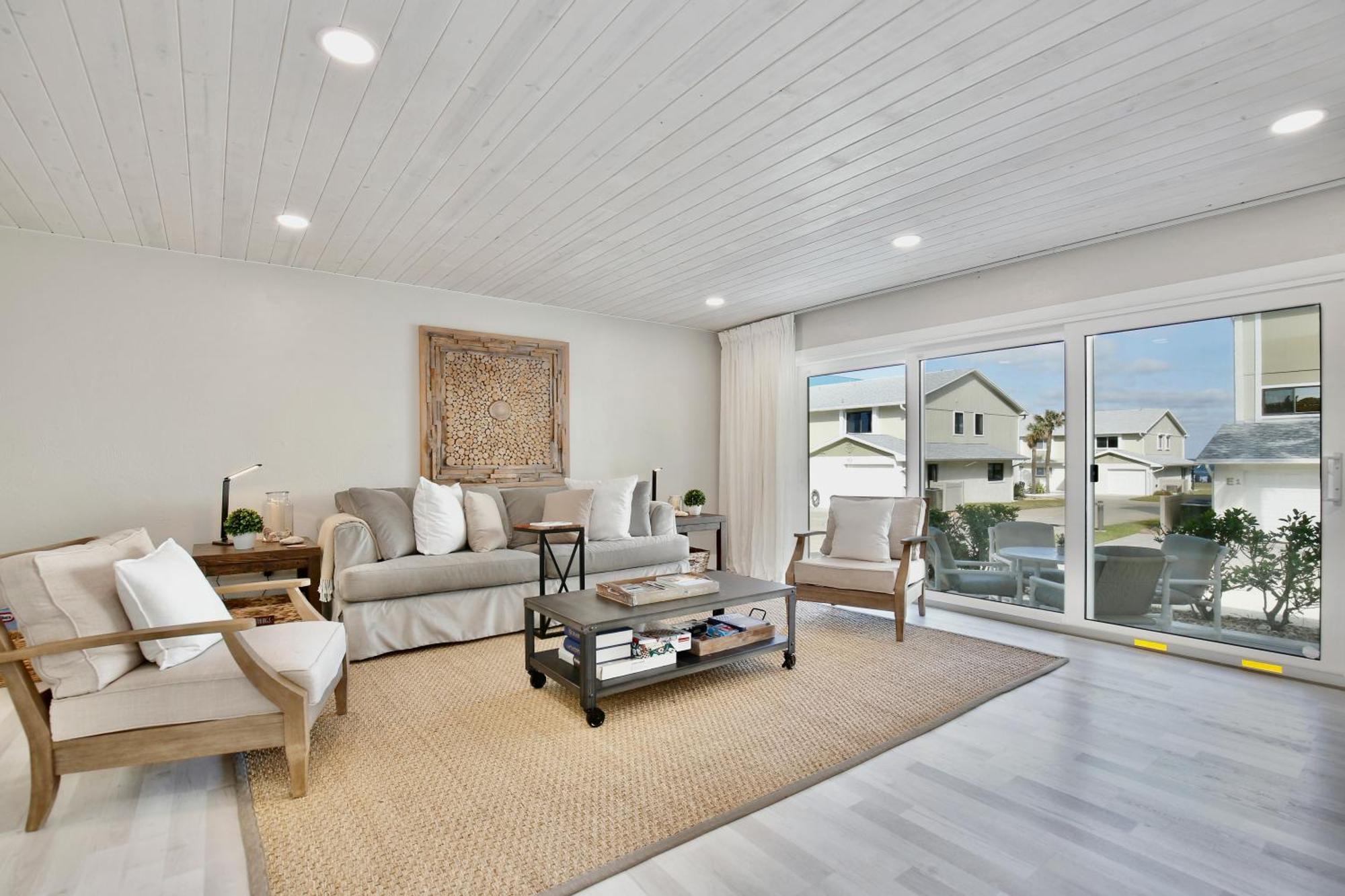 Zen Beach Retreat - Ocean View Townhouse -No Drive Beach New Smyrna Beach Eksteriør billede