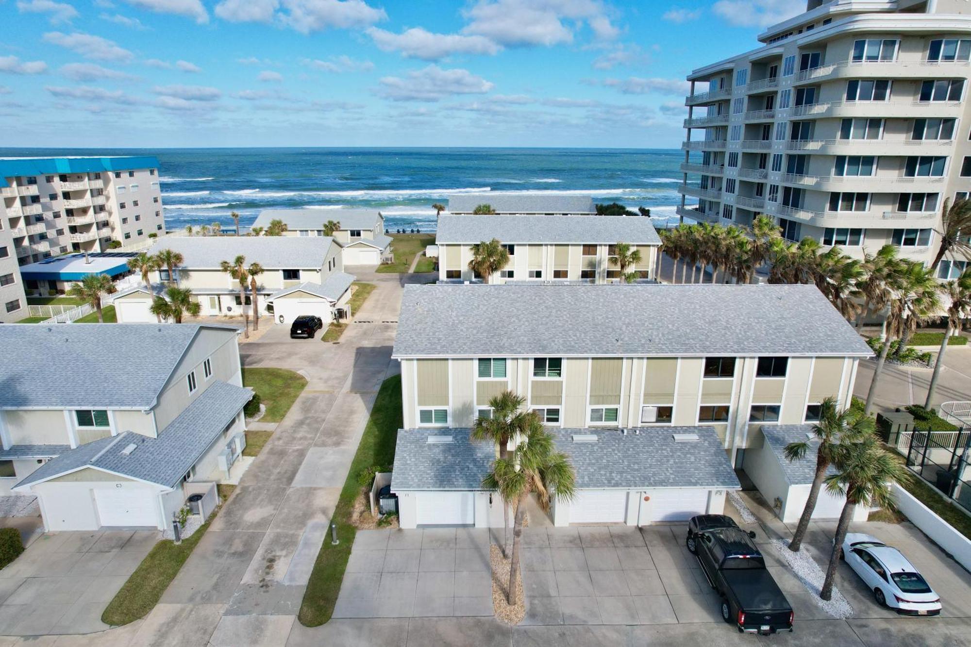Zen Beach Retreat - Ocean View Townhouse -No Drive Beach New Smyrna Beach Eksteriør billede