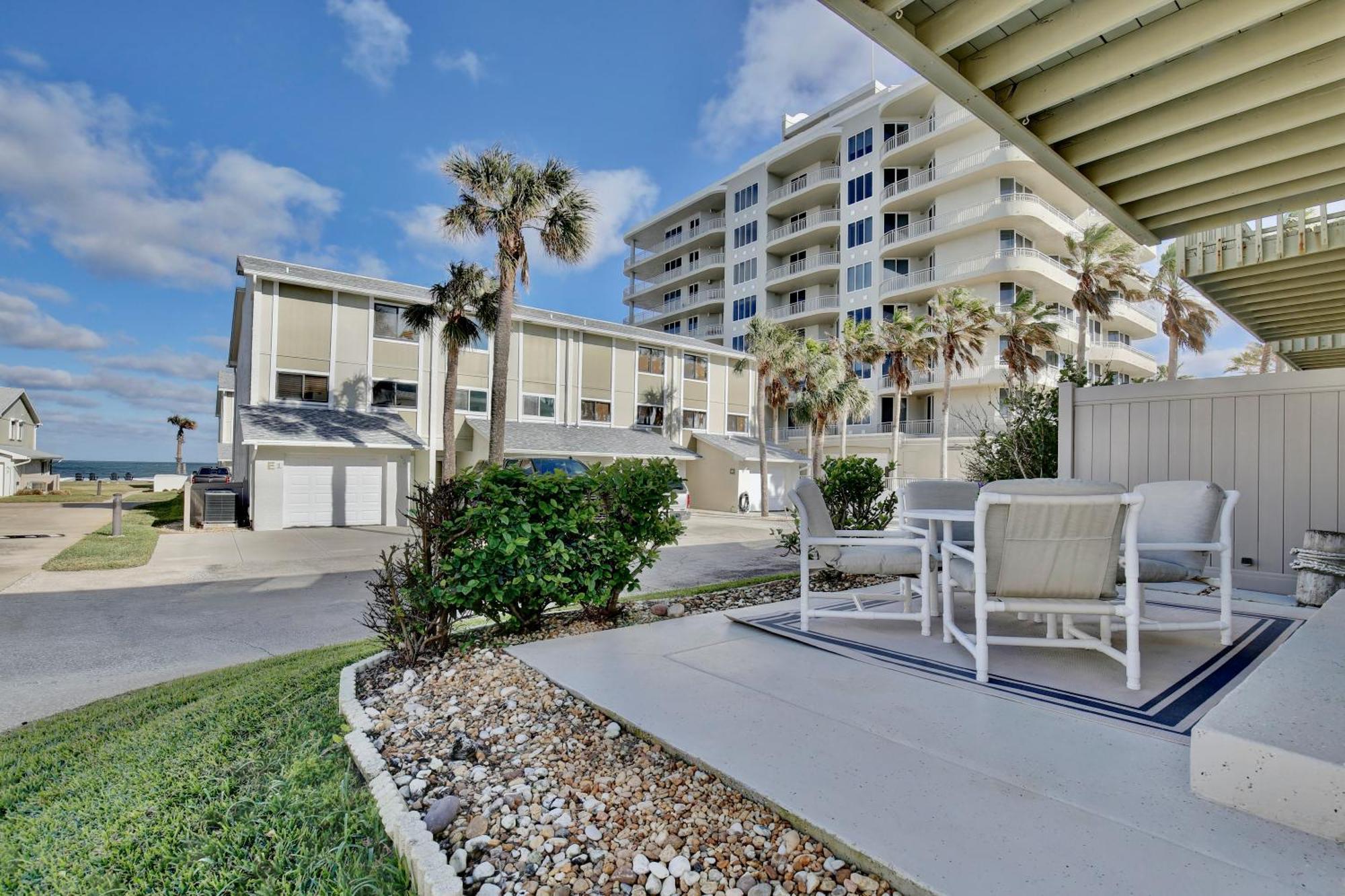 Zen Beach Retreat - Ocean View Townhouse -No Drive Beach New Smyrna Beach Eksteriør billede