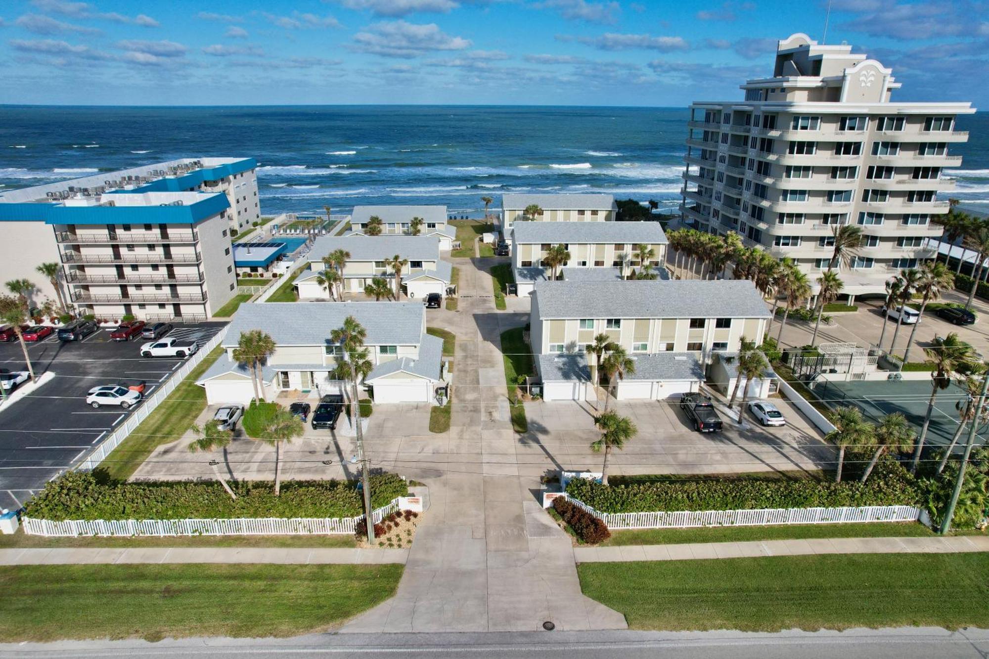 Zen Beach Retreat - Ocean View Townhouse -No Drive Beach New Smyrna Beach Eksteriør billede