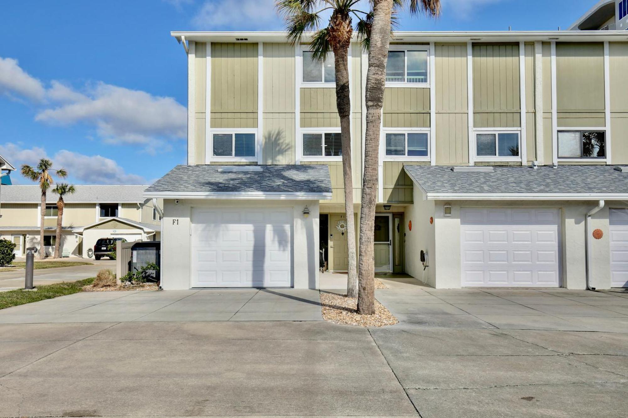 Zen Beach Retreat - Ocean View Townhouse -No Drive Beach New Smyrna Beach Eksteriør billede