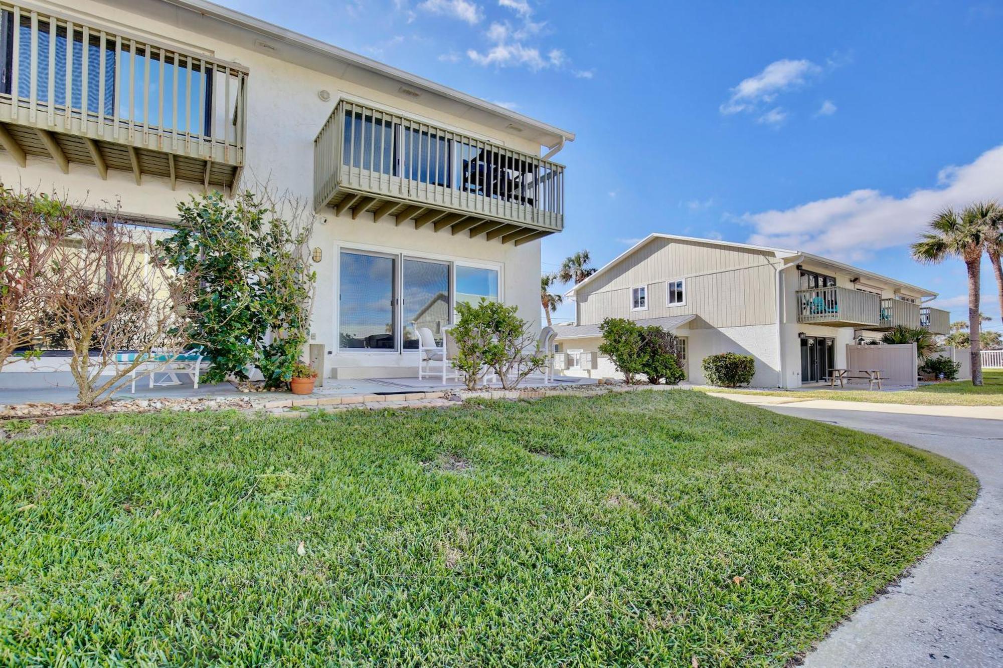 Zen Beach Retreat - Ocean View Townhouse -No Drive Beach New Smyrna Beach Eksteriør billede