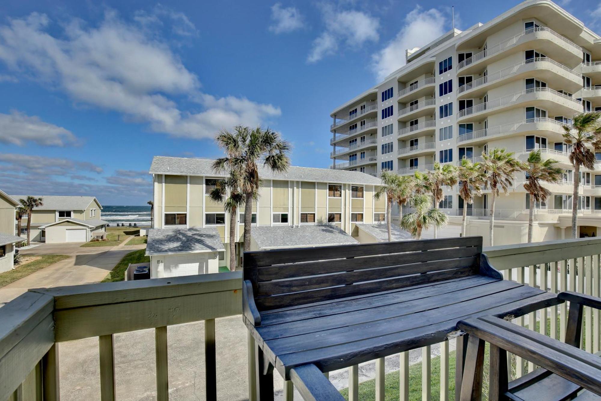 Zen Beach Retreat - Ocean View Townhouse -No Drive Beach New Smyrna Beach Eksteriør billede
